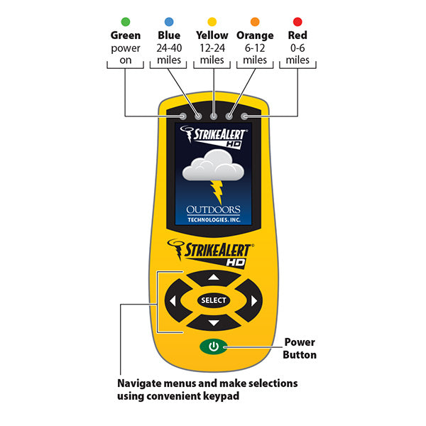 LD-3000 StrikeAlert Lightning Detector