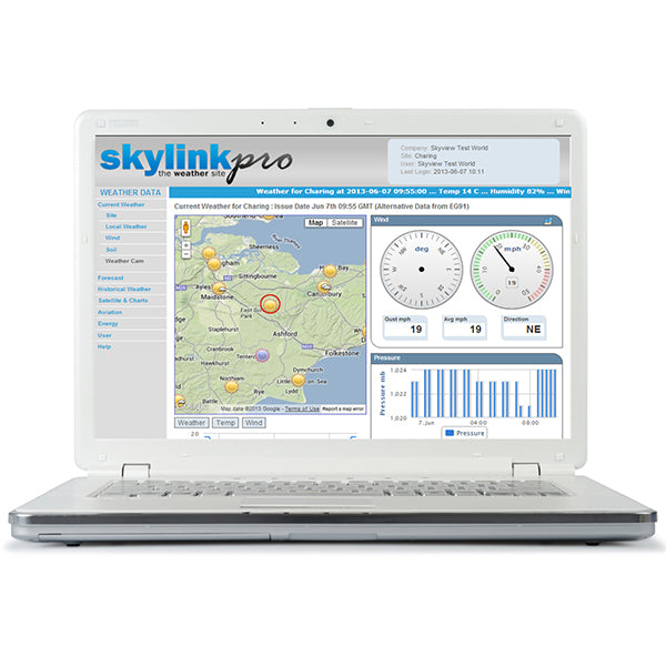 Skylink-Pro Weather Website