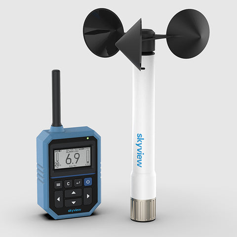 WR-3 Plus Hand-Held Wireless Wind Alarm