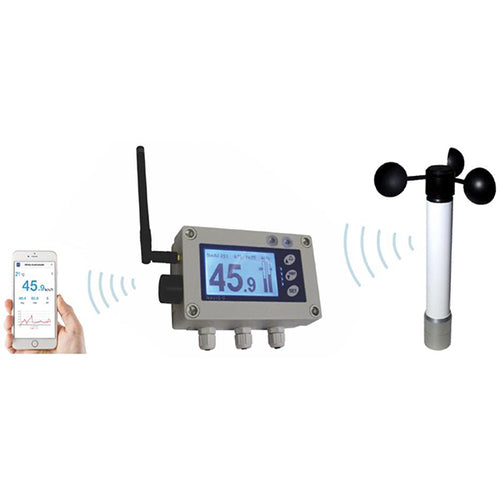 WSM W410XB Wireless Anemometer and Display